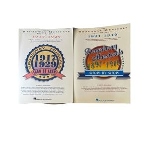 Broadway Musicals Show by Show - 1891-1916 and 1917-1929 by Hal Leonard